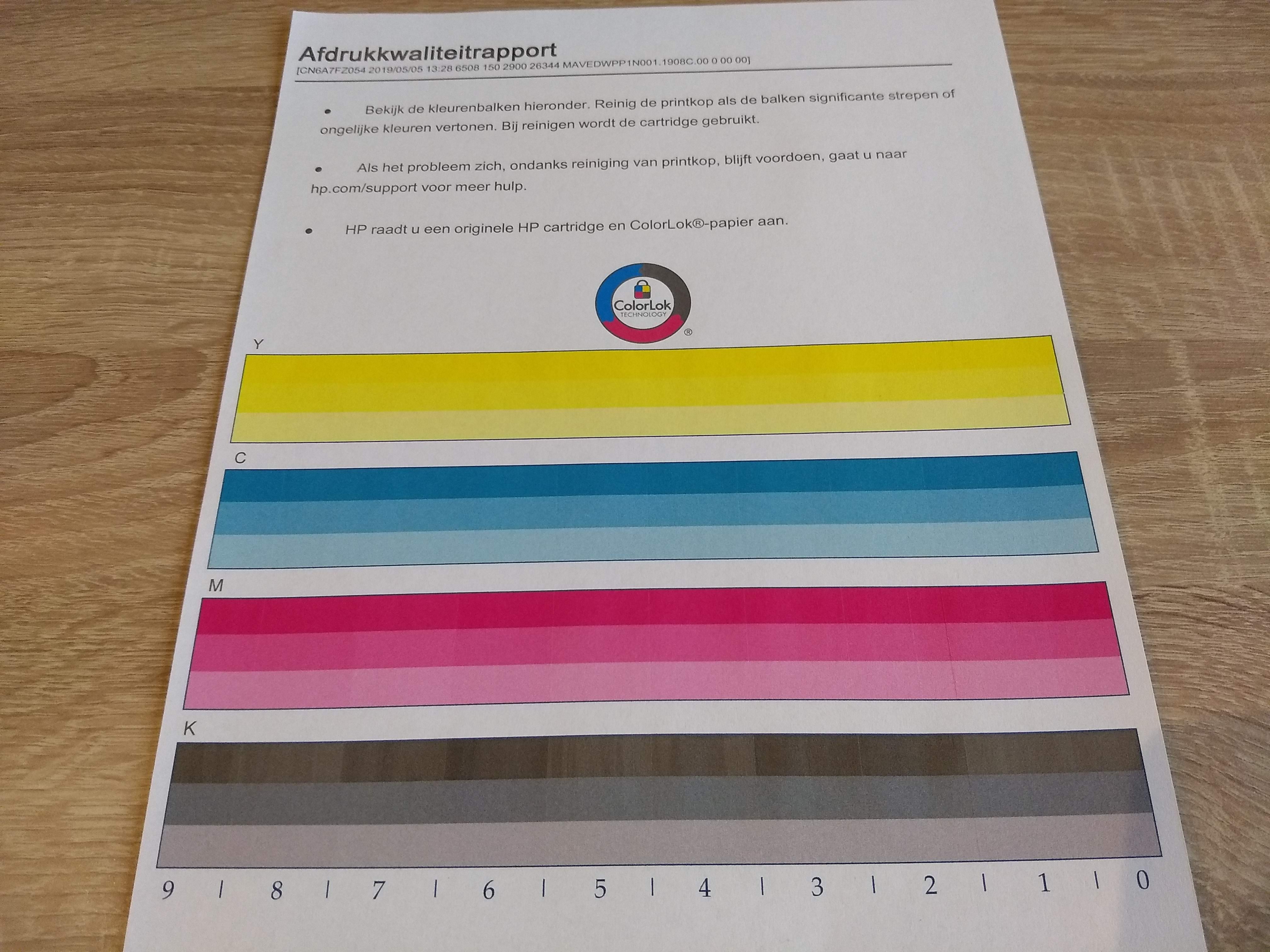 Black prints as blurry grey; advanced cleaning (with pad) di... HP Support Community 7112923