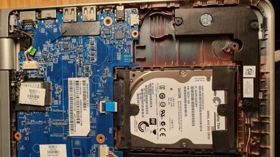 Laptop mother board  in question