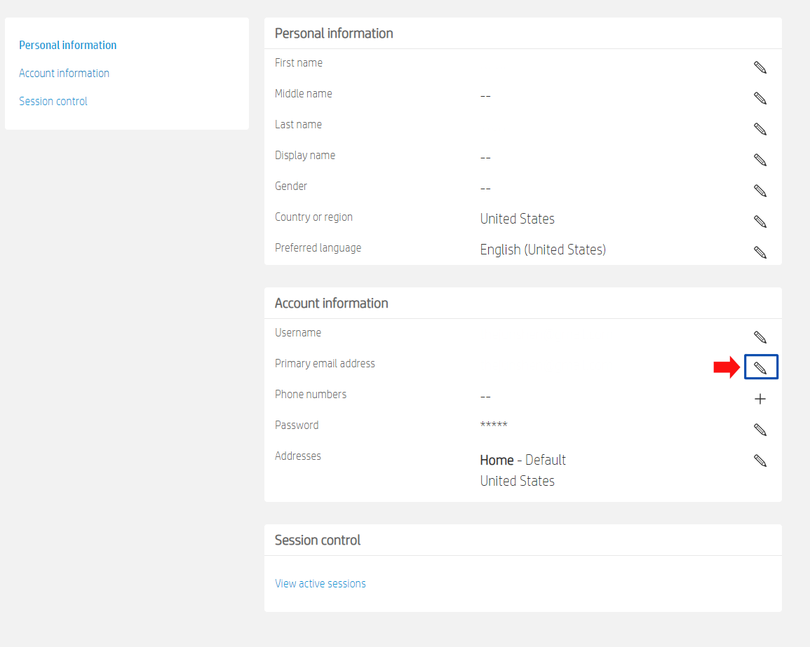 How to Change your Email Address - HP Support Community - 3982438