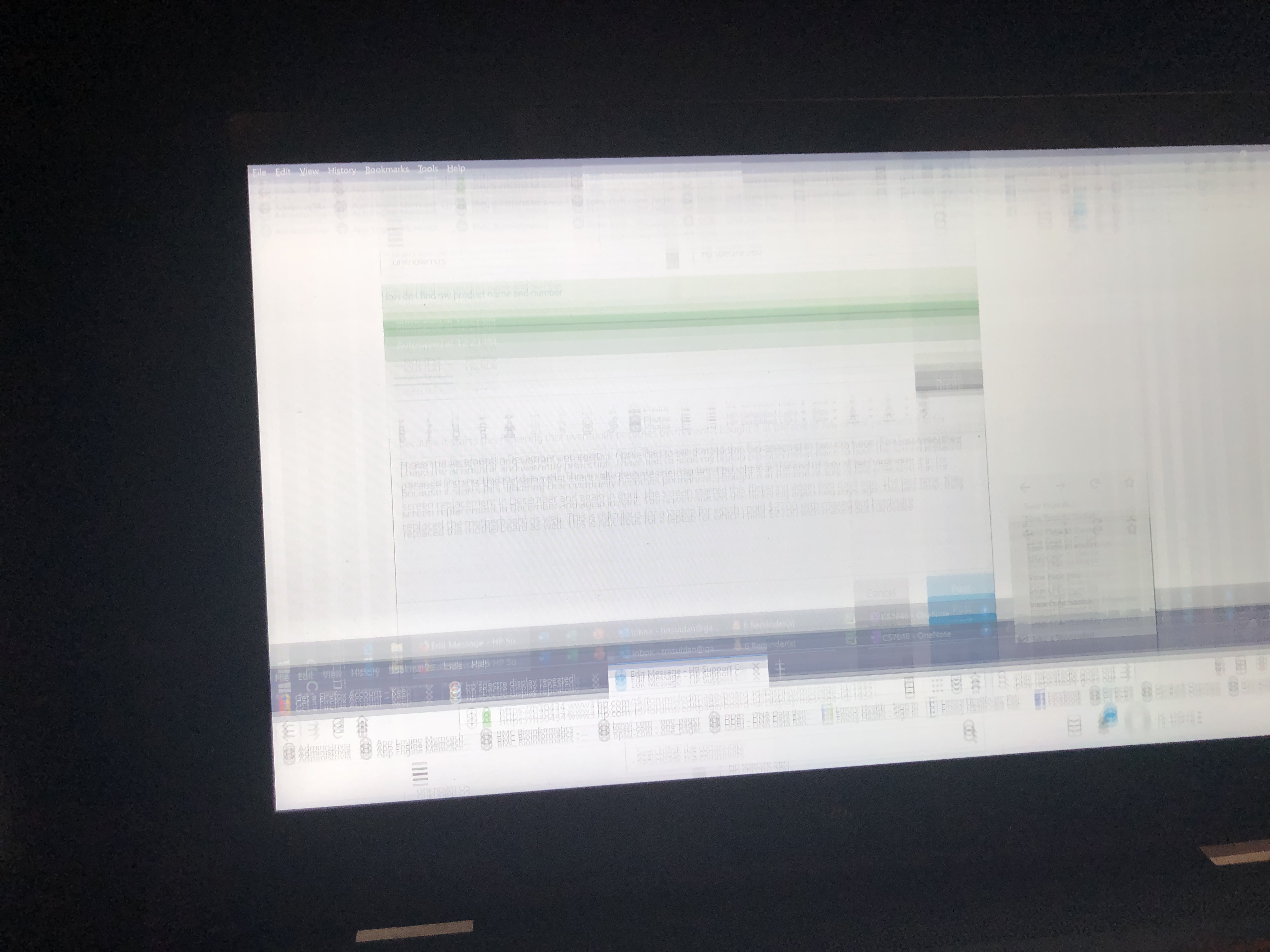 Flickering screen issue in HP spectre x360 15' HP Support Community
