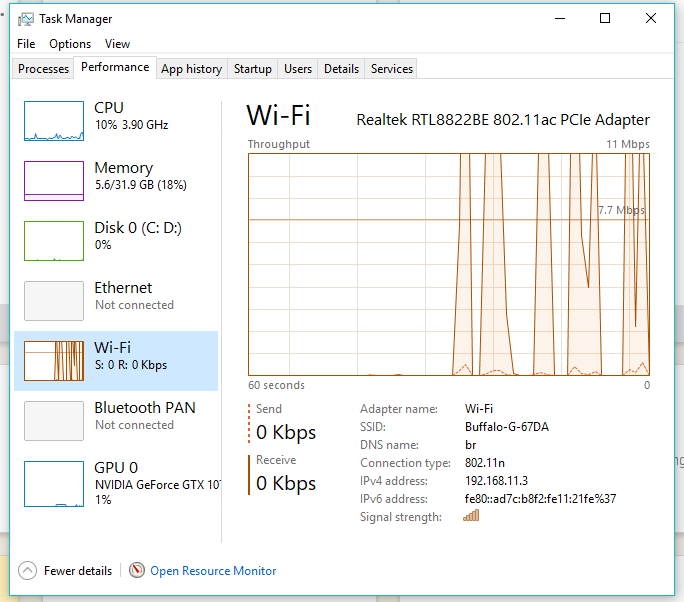Wi-Fi is not stable... realtek rtl8822be 802.11ac pcie ada... - HP Support  Community - 7117610