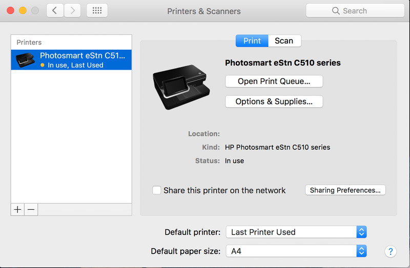 Printers & Scanners