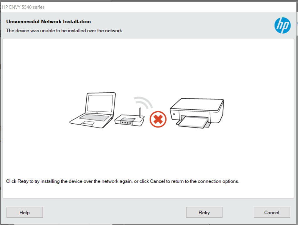 Cannot connect HP 5540 to internet - HP Support Community - 7146949