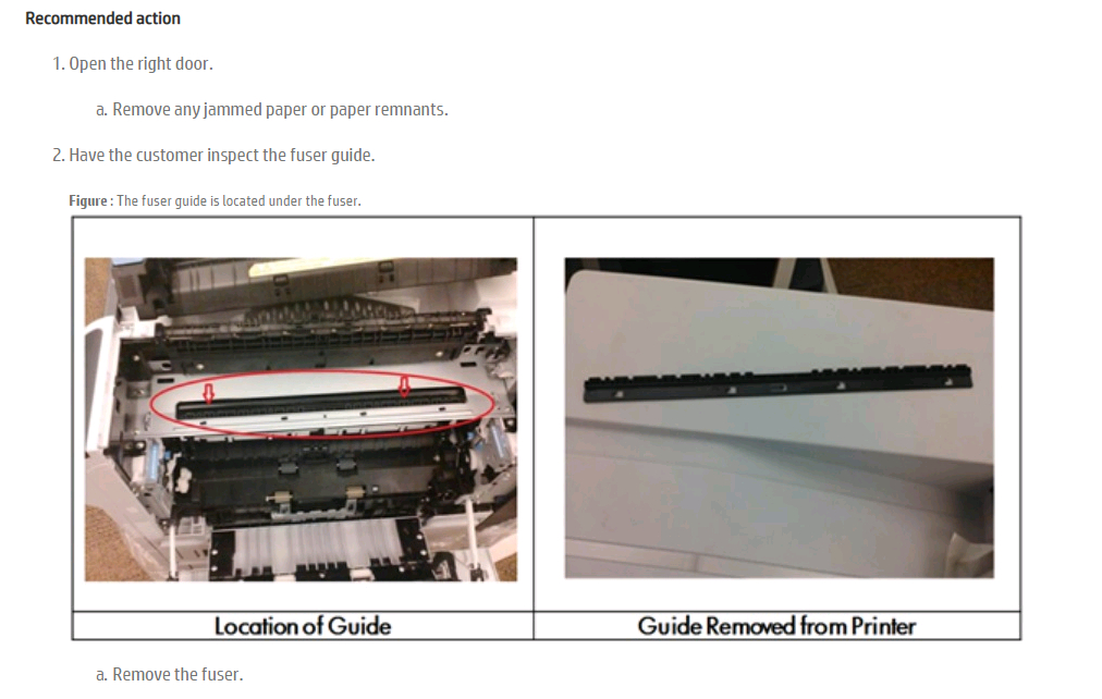 Solved HP Laserjet M775 Paper Jam HP Support Community 7168726