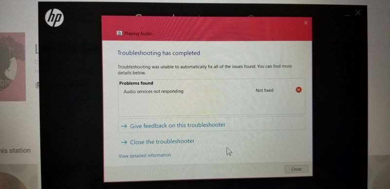 audio trouble shooter
