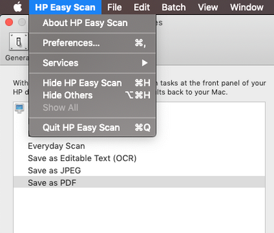 permanently change default scan folder - HP Support Community - 7693850
