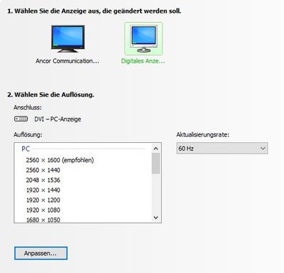 Nvidia settings