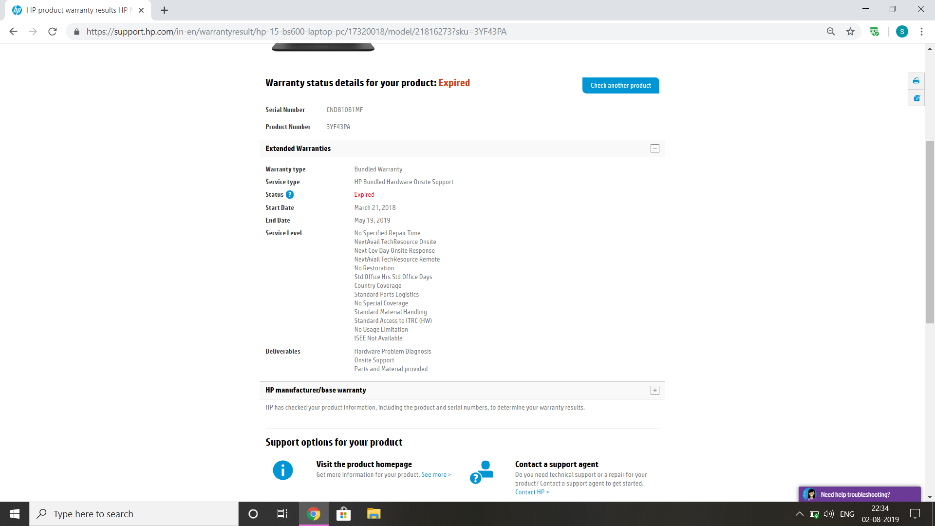 REGARDING WARRANTY HP Support Community 7191912