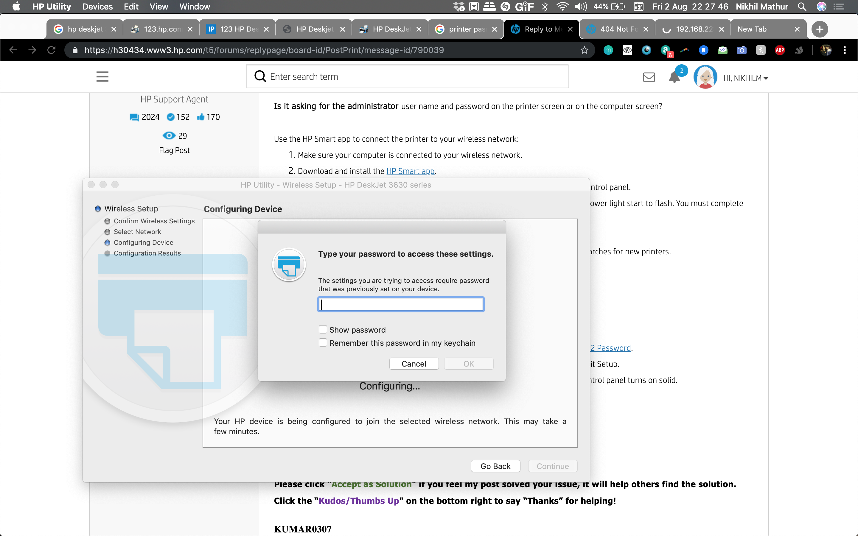 Solved: Issues with connecting to wifi - HP Support Community - 7051075