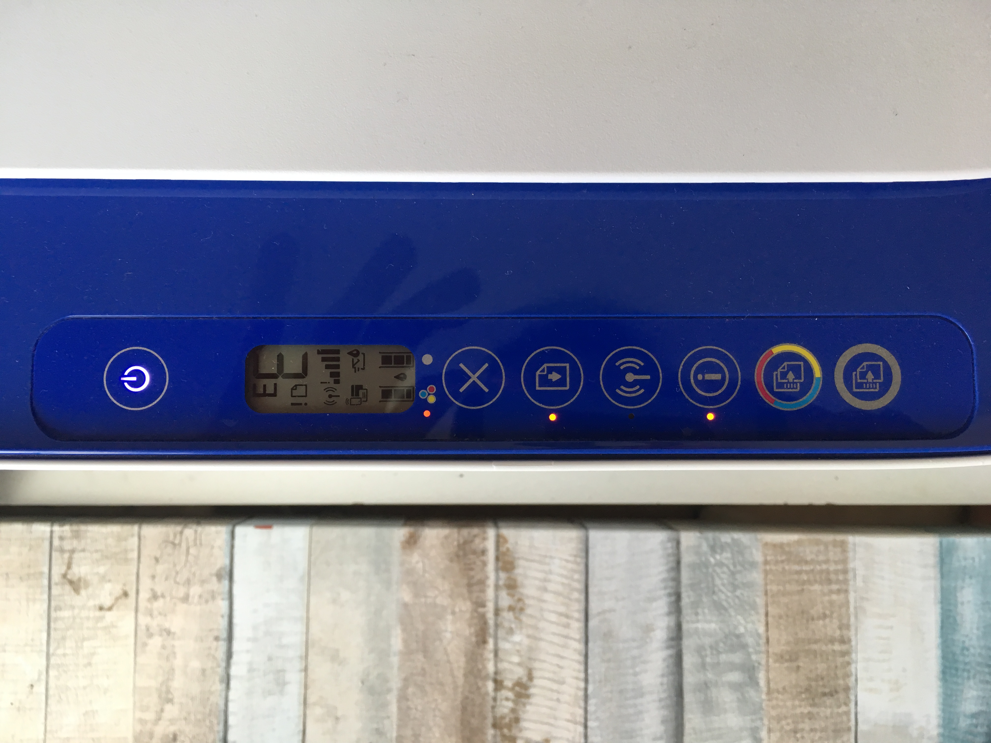 HP Deskjet 2630 all lights blinking printer offline HP Support