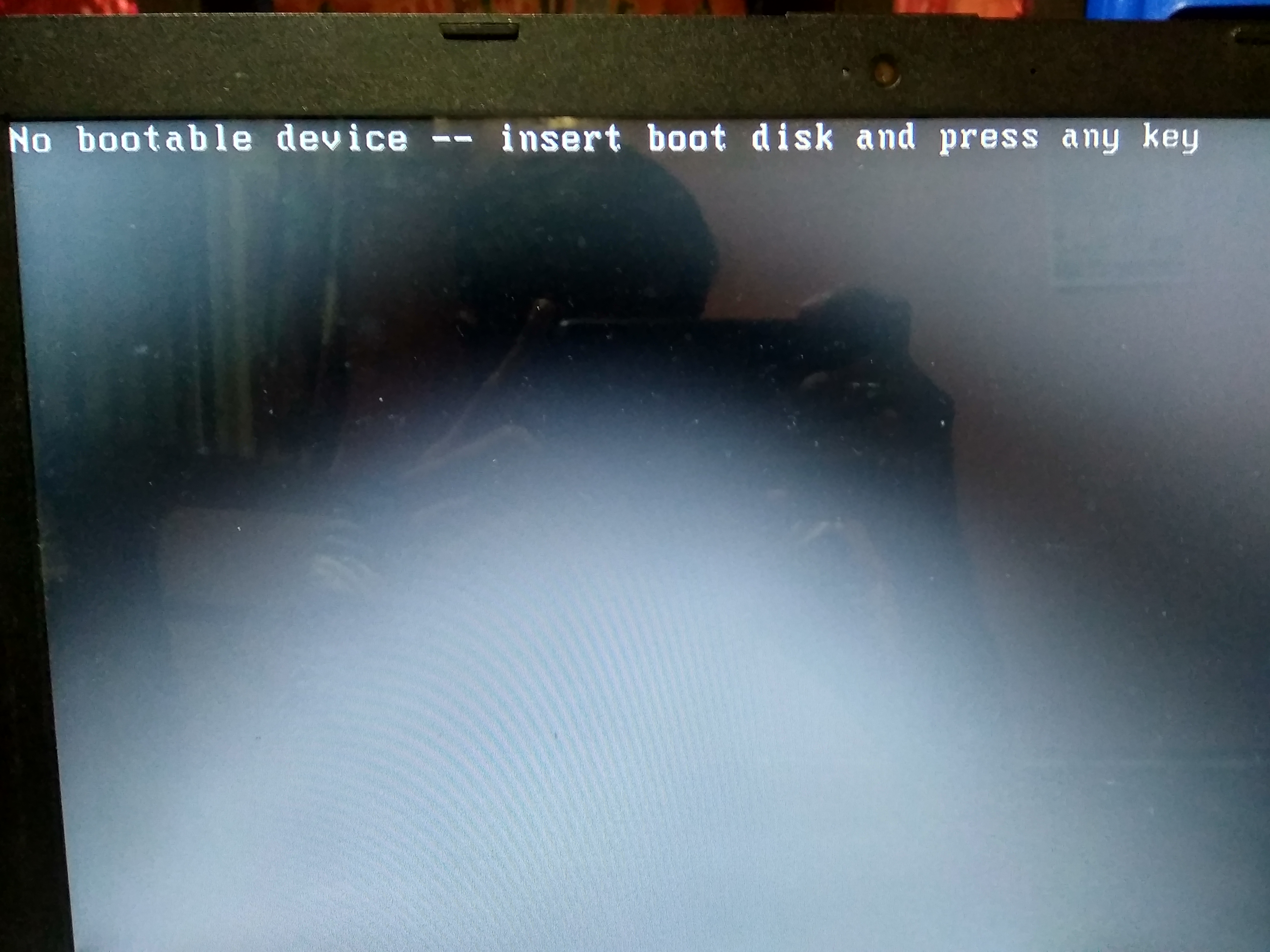 My laptop shows the message no bootable device insert boot d... - HP  Support Community - 7204902