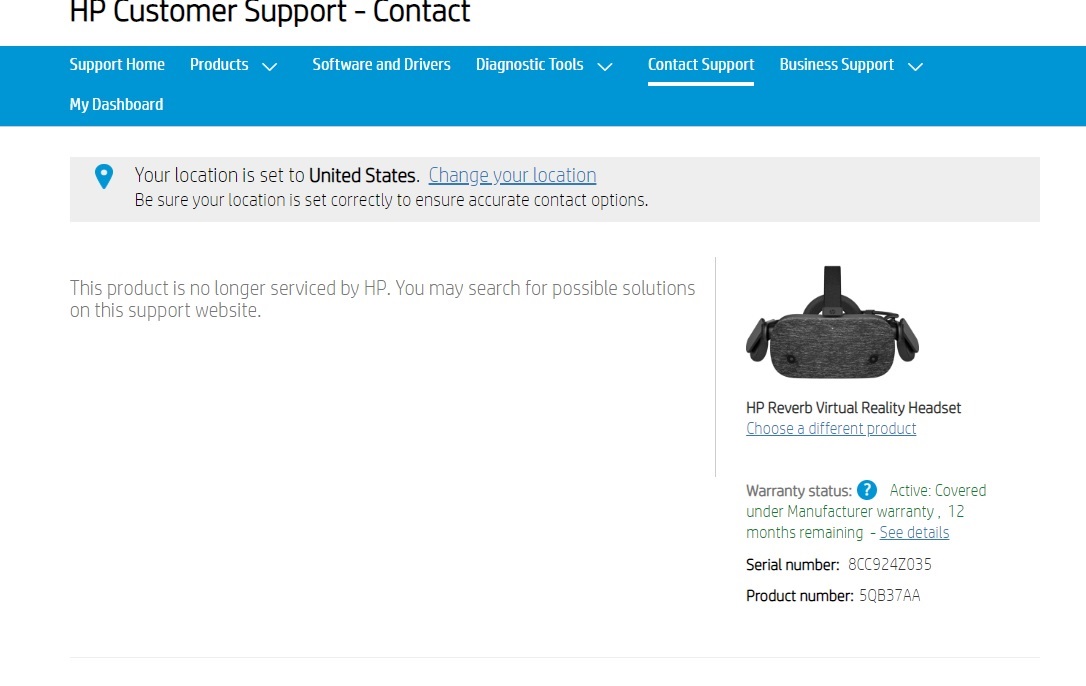 HP Reverb screen going black HP Support Community 7144758