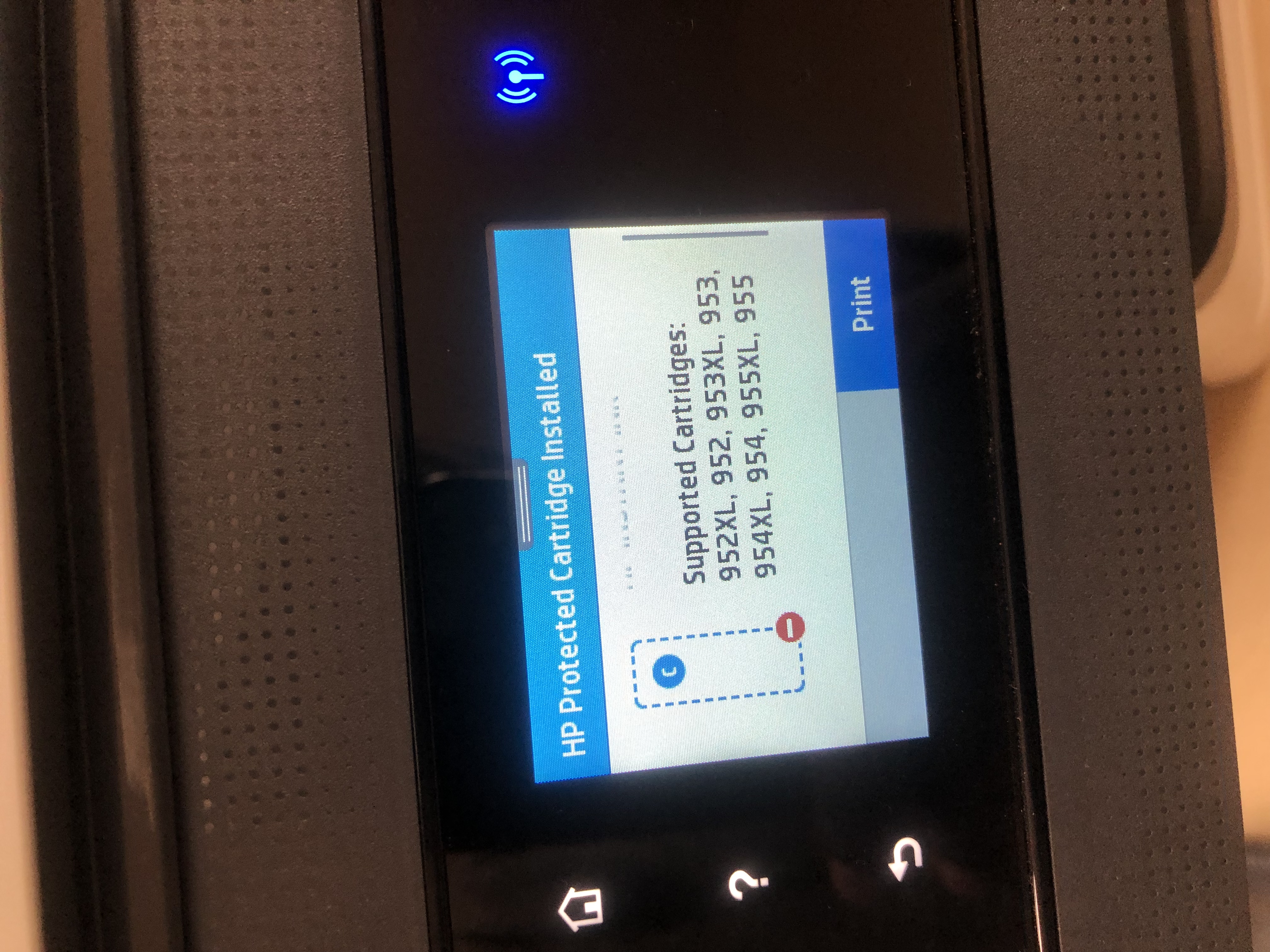 Printer wouldn’t print anything but can scan - HP Support Community ...