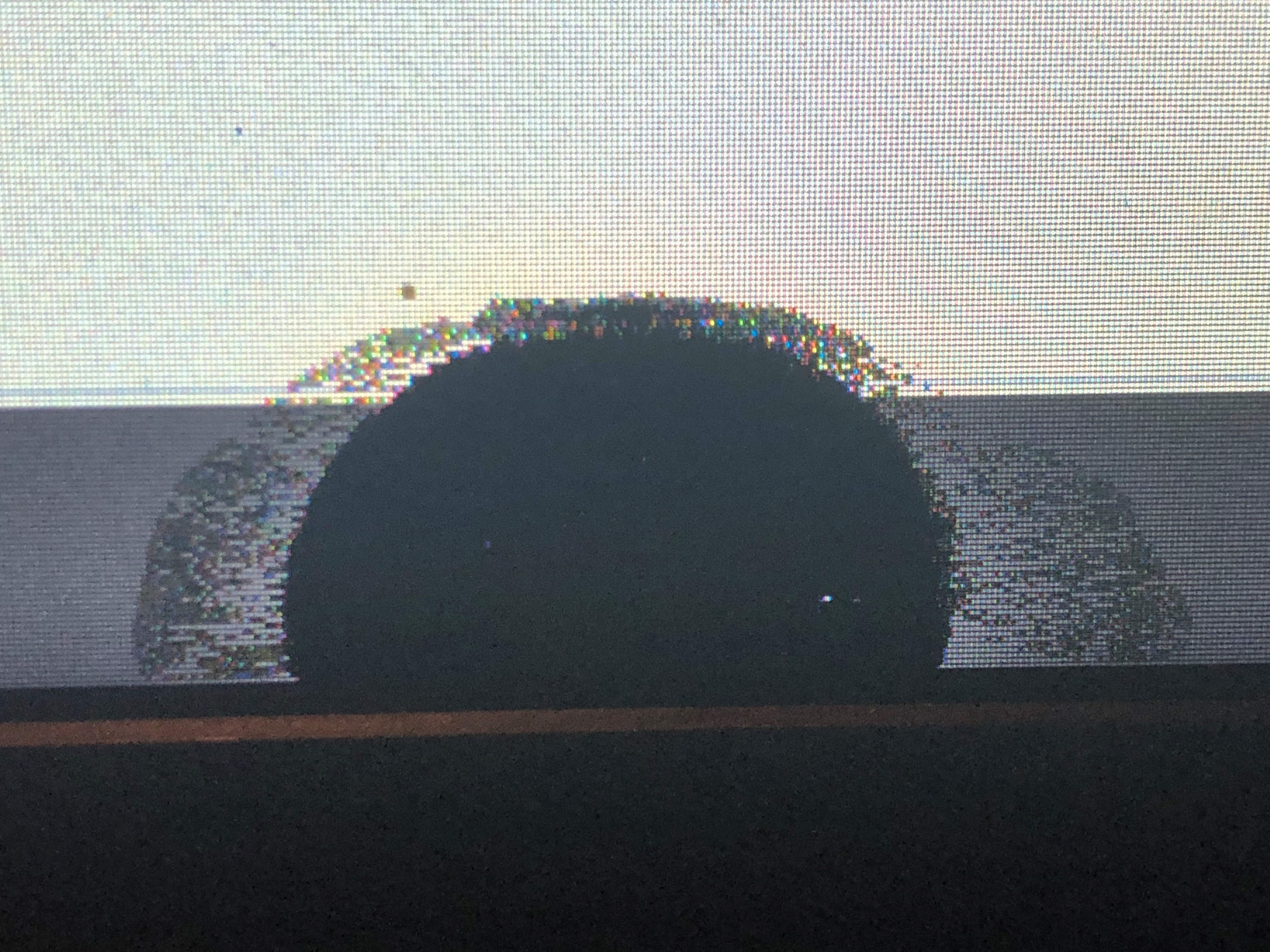 Dark spot on screen - HP Support Community - 7211481