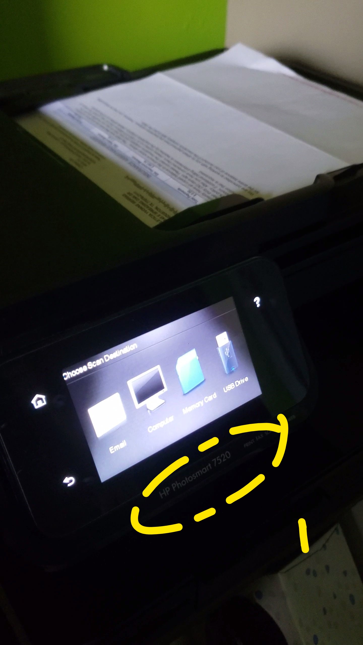 Solved: ADF PHOTOSMART 7520 WON'T FEED TO SCAN - HP Support Community -  7215590