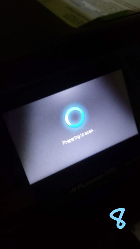 hp 7520 paper feed problem