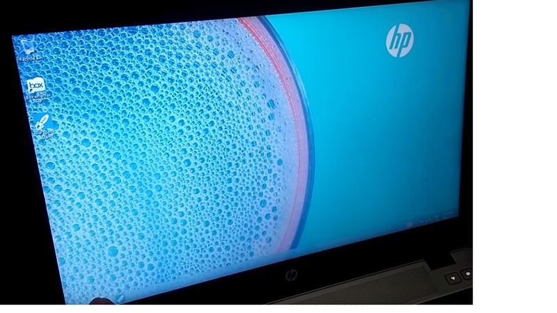 Here it is a screenshoot of the official HP wallpaper taken from youtube