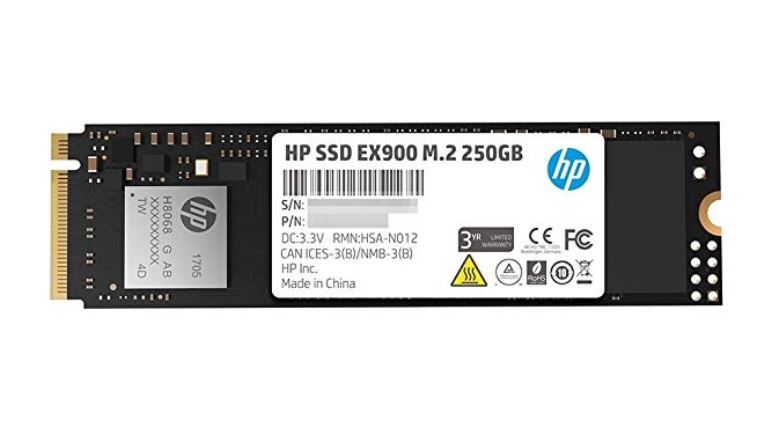 Solved: does this HP EX900 M.2 250GB PCIe 3.1 x 4 NVMe 3D TLC NAND I... -  HP Support Community - 7234685