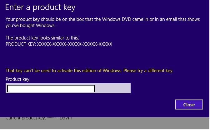 Solved: Windows 8 product key from Bios not accepted - HP ...