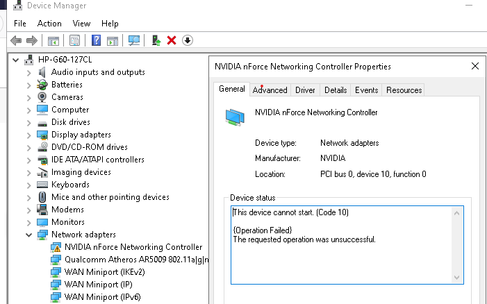 Network drivers for windows 10 64 bit hp laptop