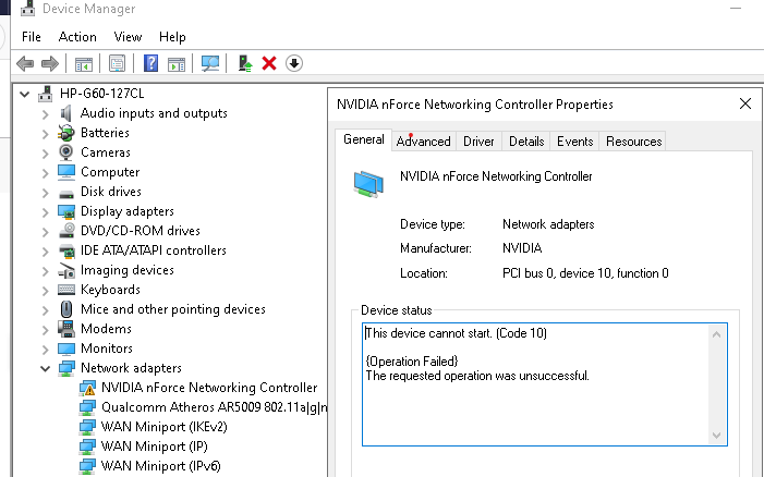 Nvidia nforce 2025 ethernet driver