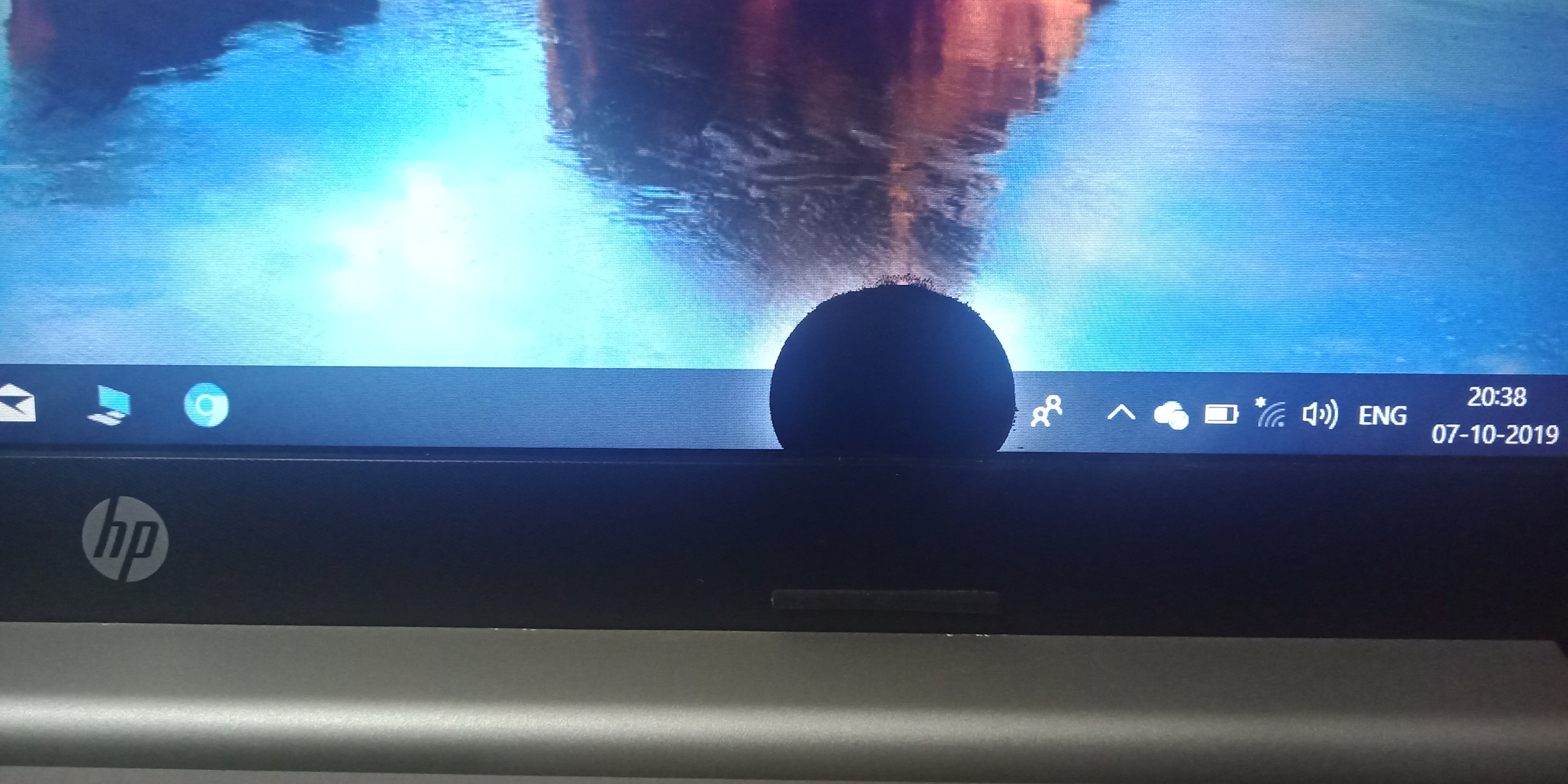 Black spot on the screen - HP Support Community - 7261798