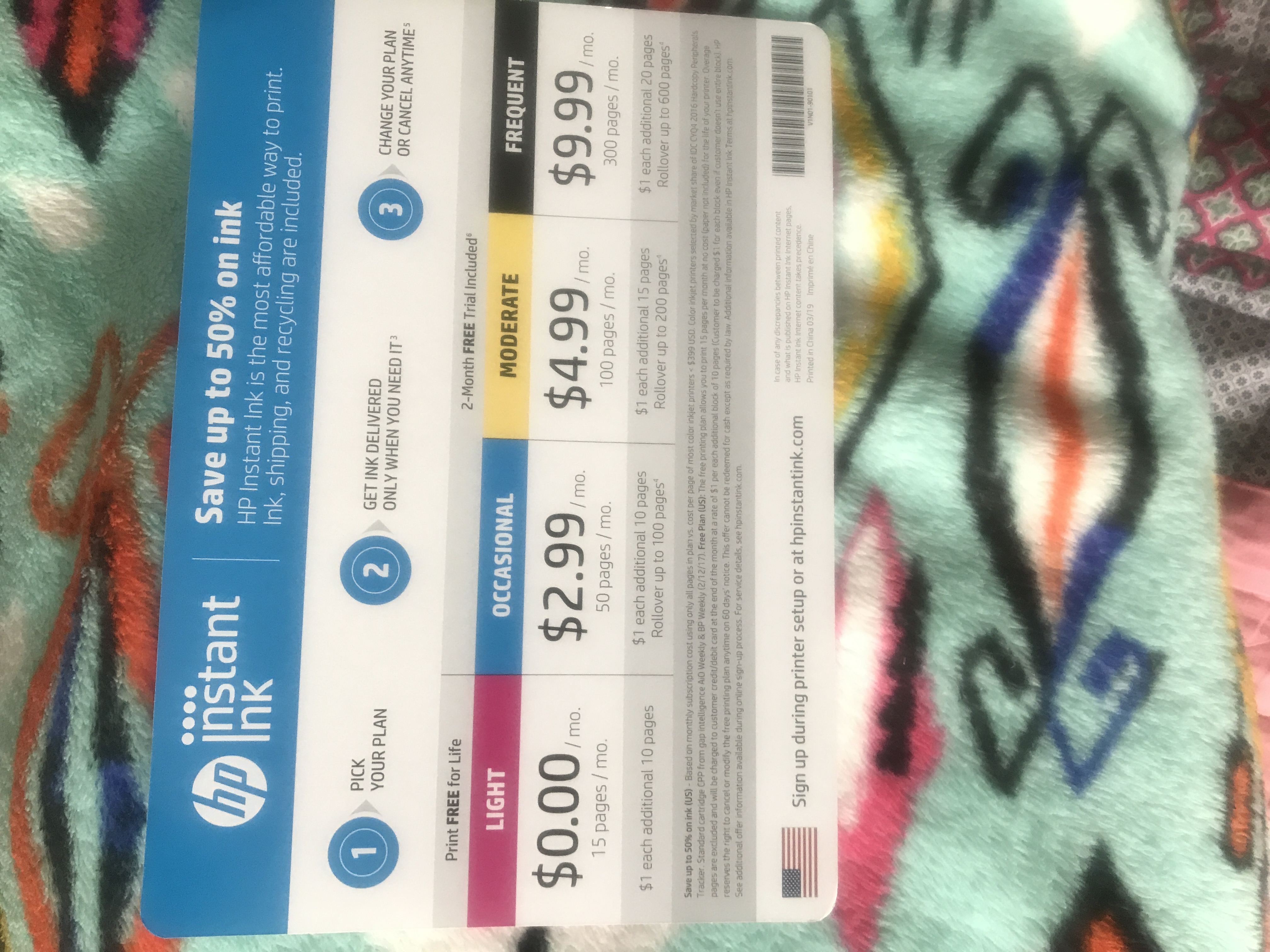 Solved: How to claim my 2 months free HP instant ink cartridges - HP  Support Community - 6914845