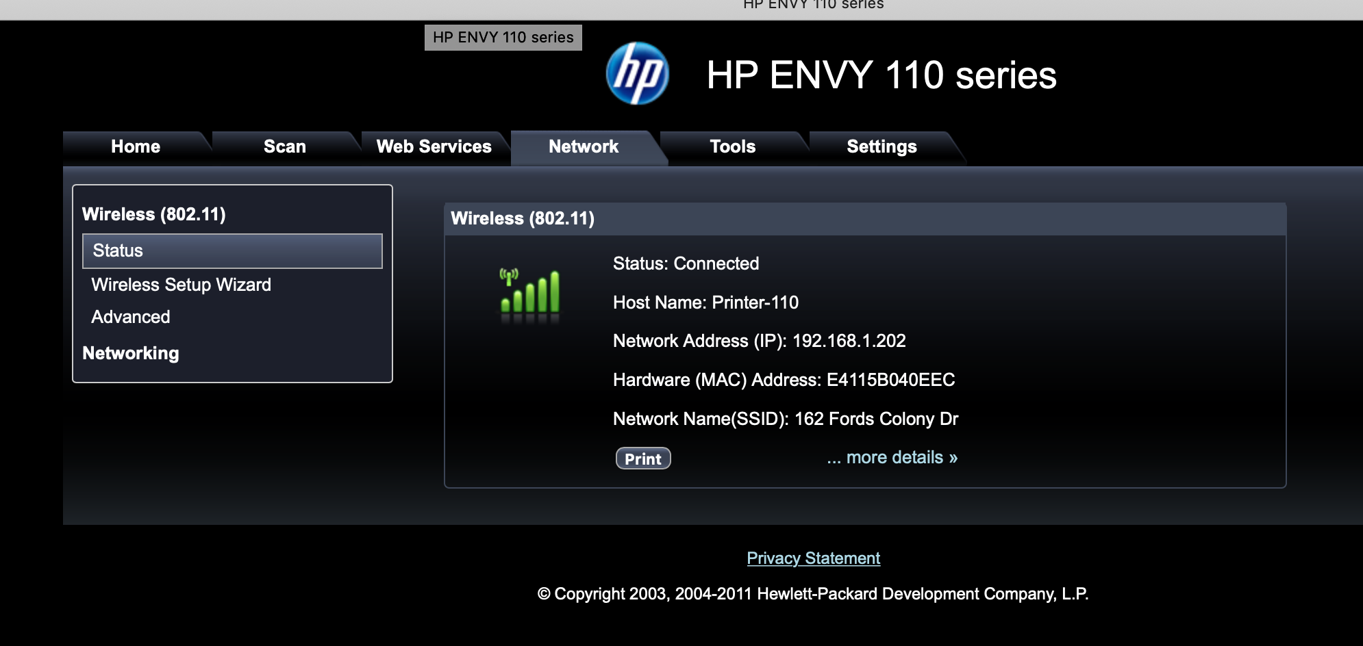 Hp 2024 envy 110