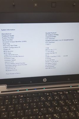 What RAM is compatible for Elitebook 8440p? - HP Support Community - 7269507