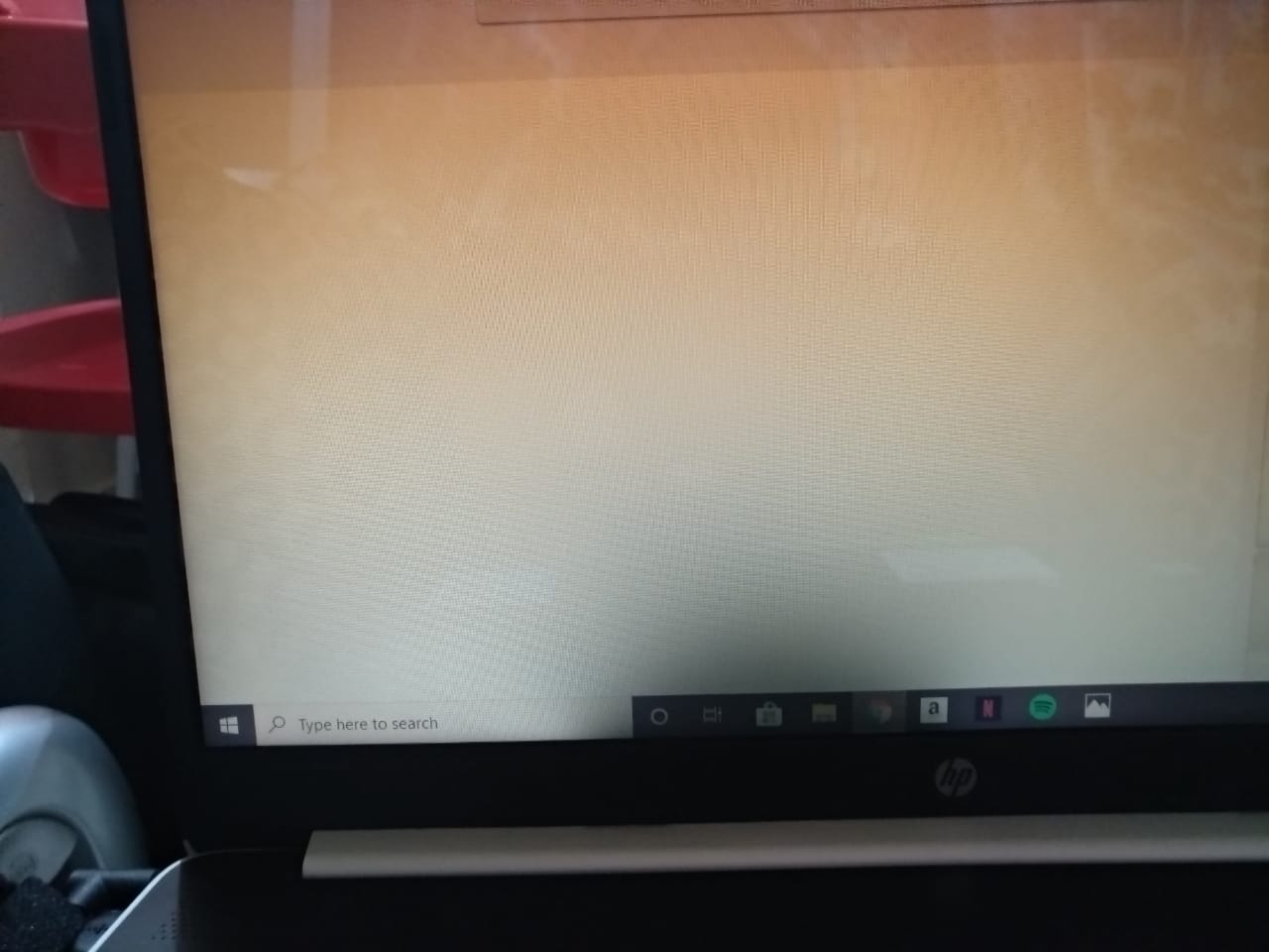 Black Transparent Shadow on Screen - HP Support Community - 7275392