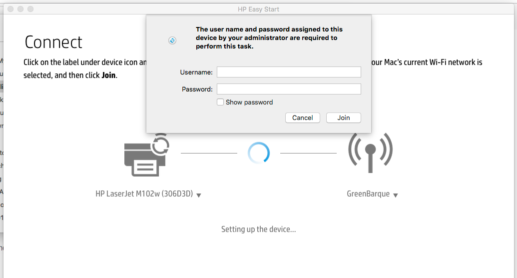 laserjet pro m102w connect to wifi