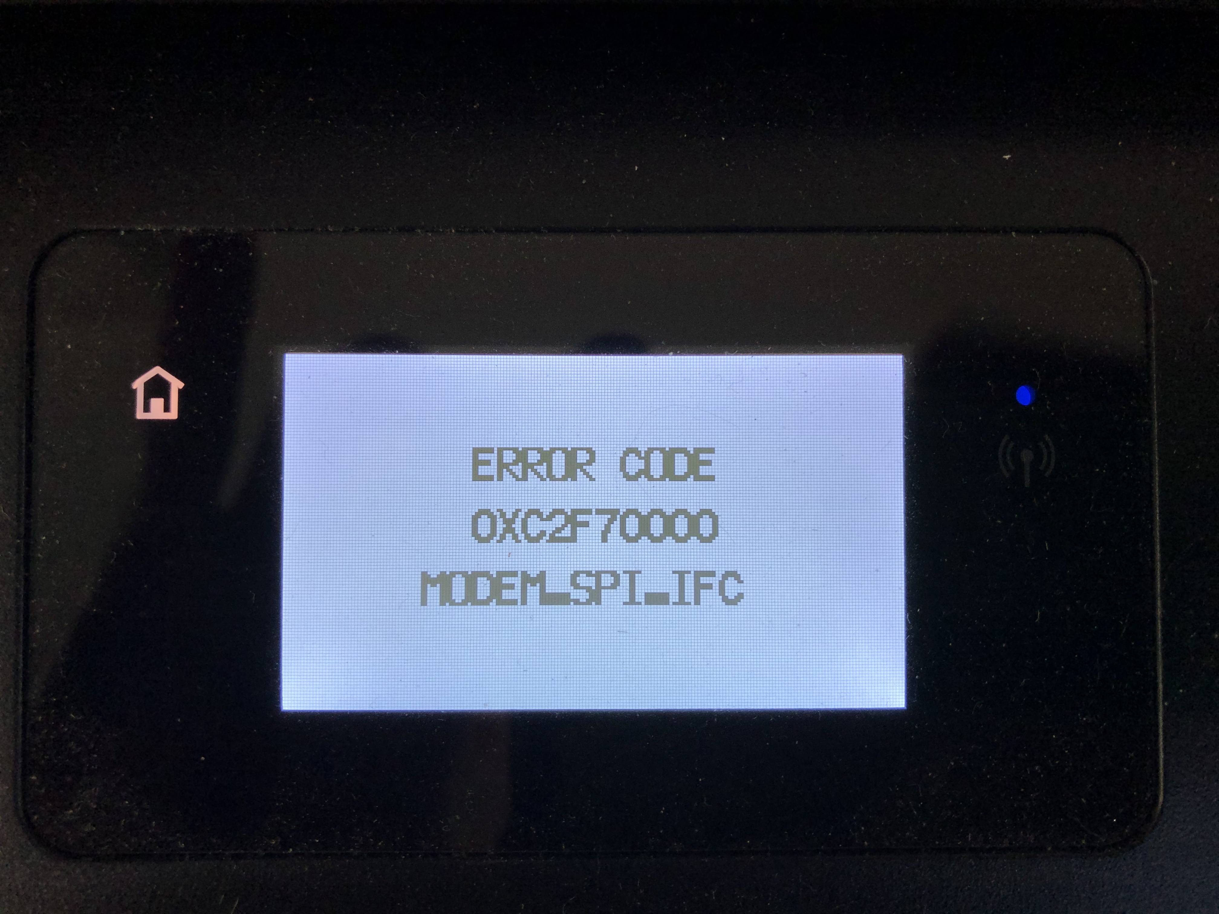 Error message - HP Support Community - 7280901
