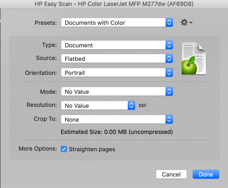 Hp Easy Scan Catalina