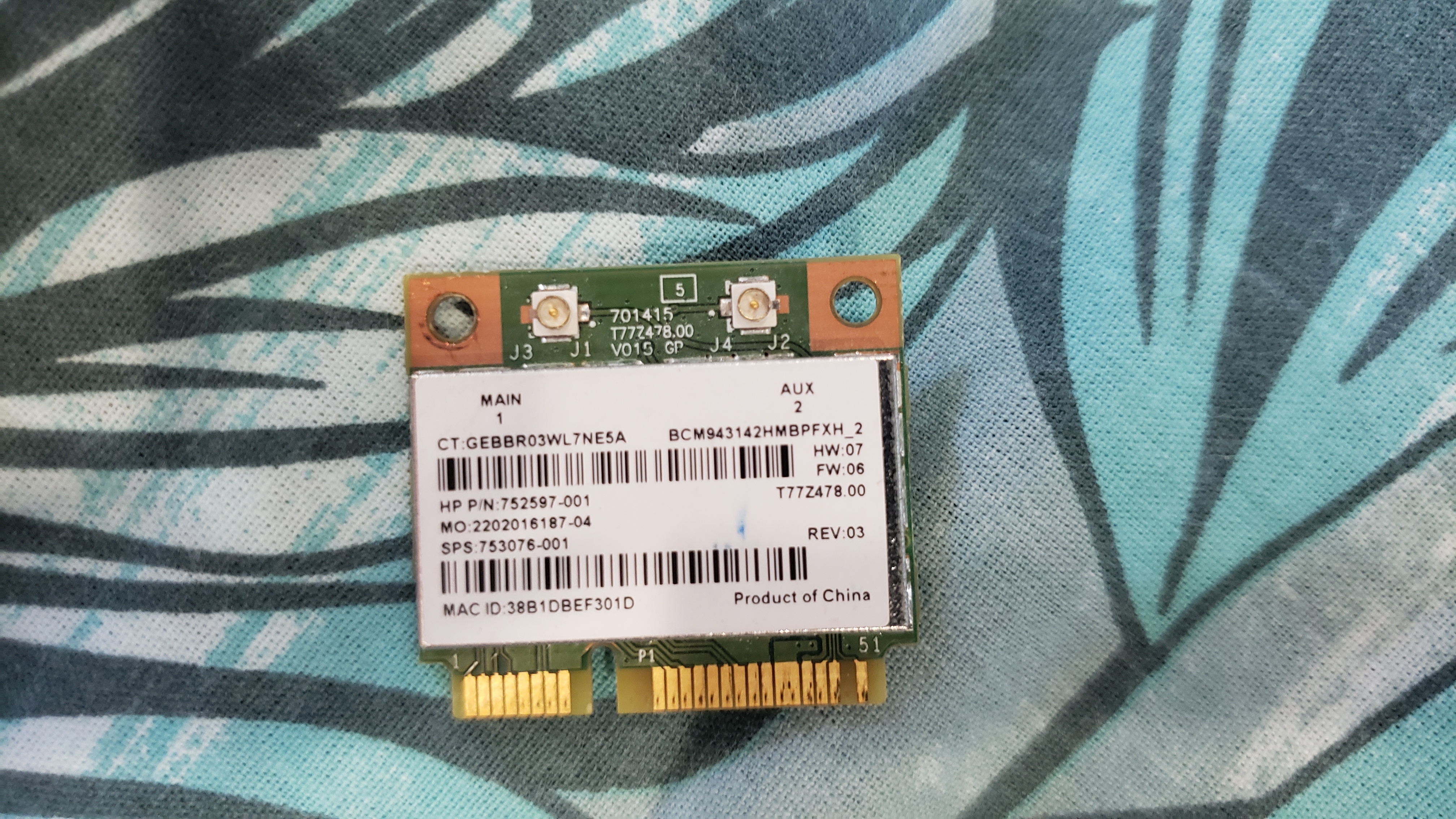 Solved: My Broadcom BCM43142 wi-fi adaptor stopped working - HP Support  Community - 7286400