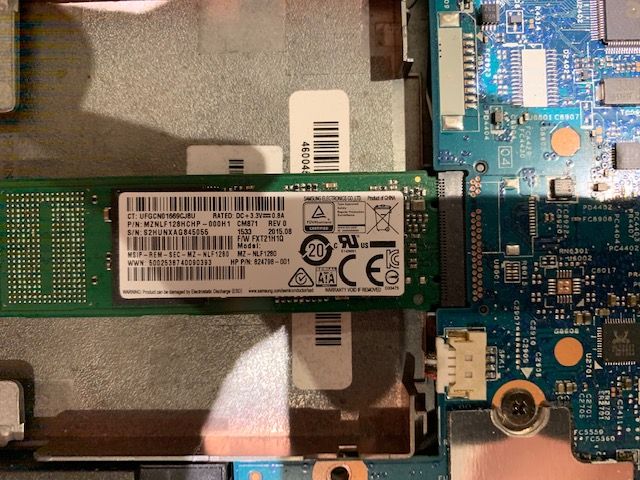 Solved: Pavilion x360 13-s150sa M2 SSD upgrade - HP Support Community -  7290855