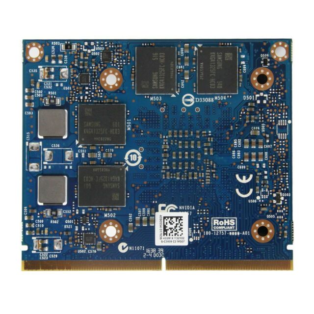 M2000M MXM video card