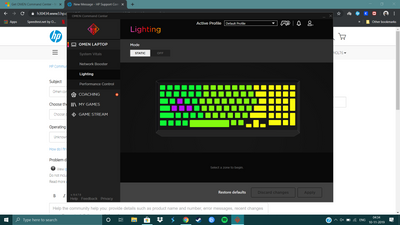My laptop has rgb keys but there is no option for dynamic lighting like aura sync