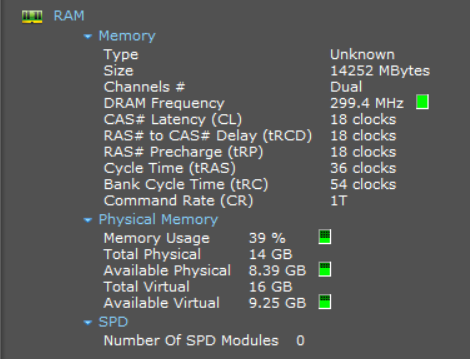 No SPD module info found after RAM upgrade - HP Support Community - 7308416