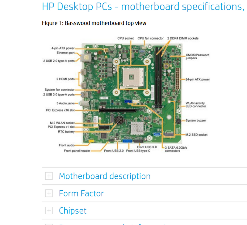 SSD mount in HP Pavilion Power Desktop 580-105nl (2PT57EA#AB... - HP  Support Community - 7310927