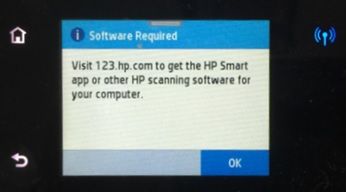 enable scan feature on hp printer