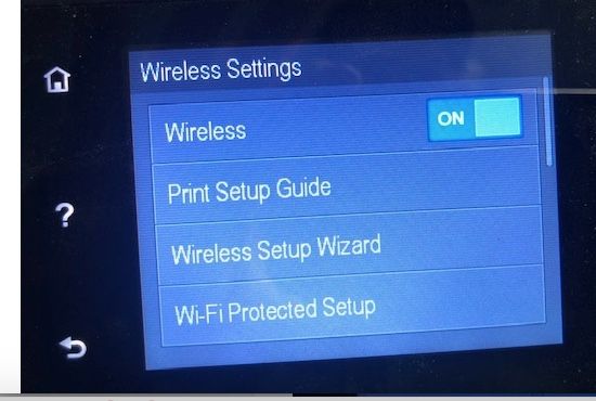 does this mean wireless direct is on?
