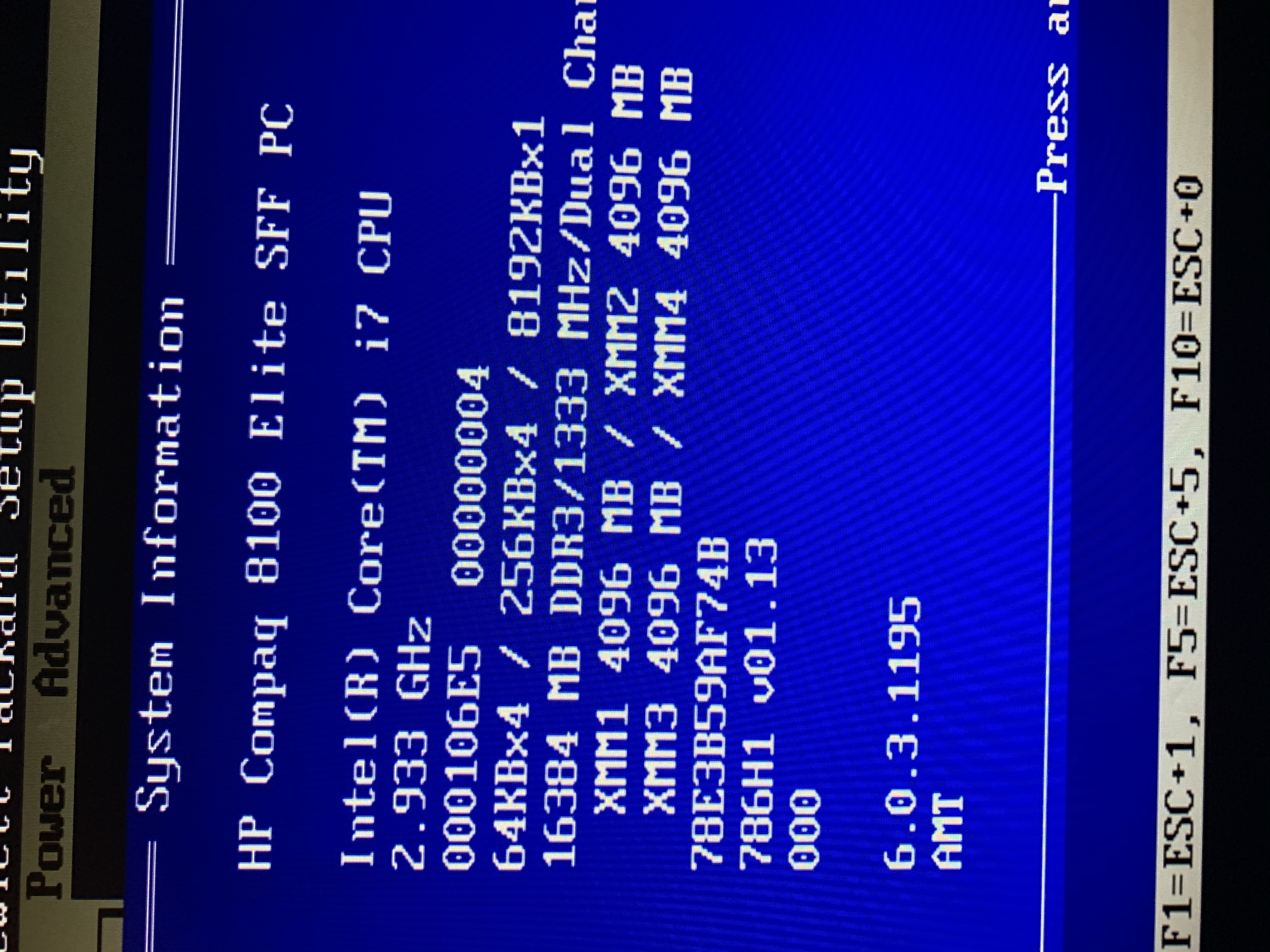 RAM 4GB DDR3 PC3-10600 Per HP Compaq Elite 8100/8000 SFF - Modulo DIMM 240 Pin