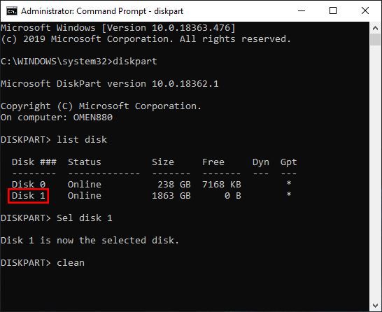 cmd diskpart clean.jpg