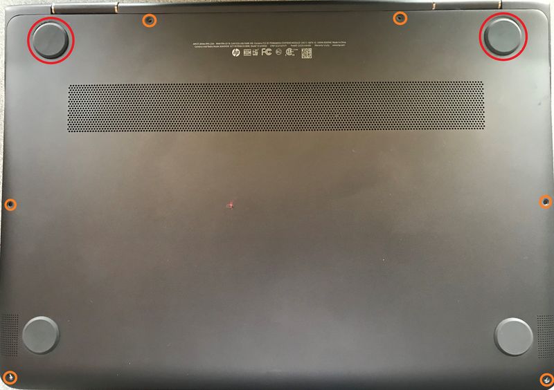 Hp spectre x360 back cover hotsell