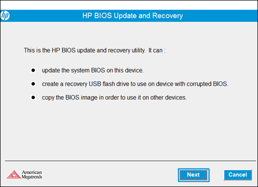 Can't find bios update for recovery - HP Support Community - 7337494