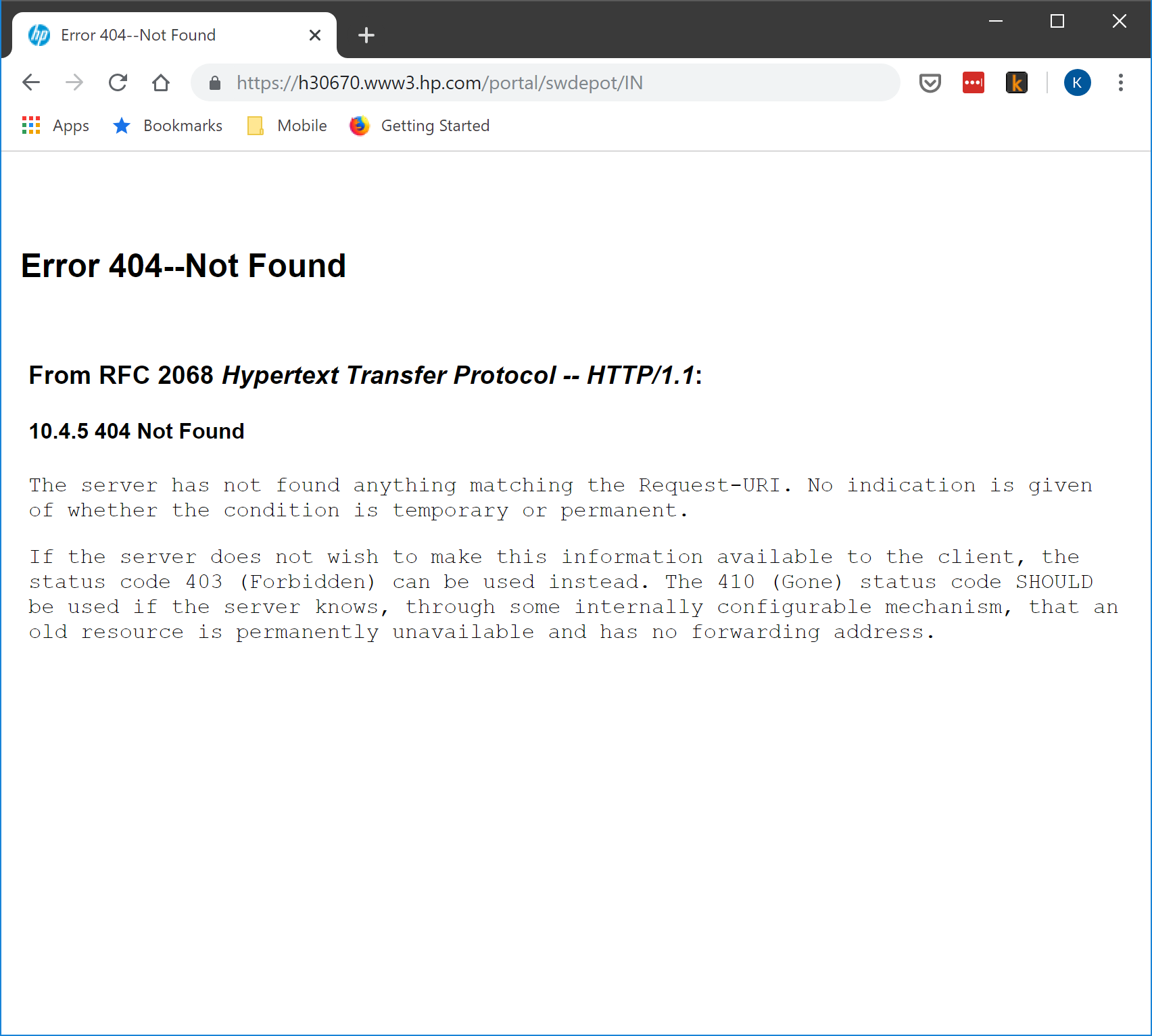 Can't Download Web Jetadmin - HP Support Community - 7338198