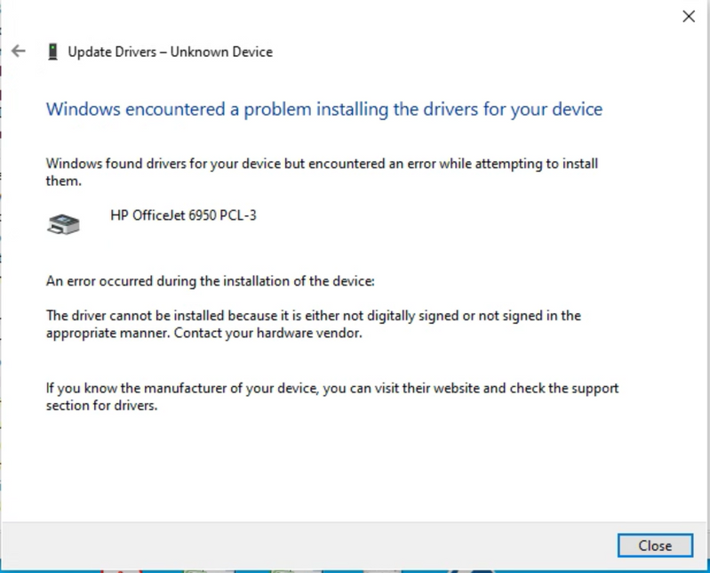 HP OfficeJet 6950 won't print after update : r/Hewlett_Packard