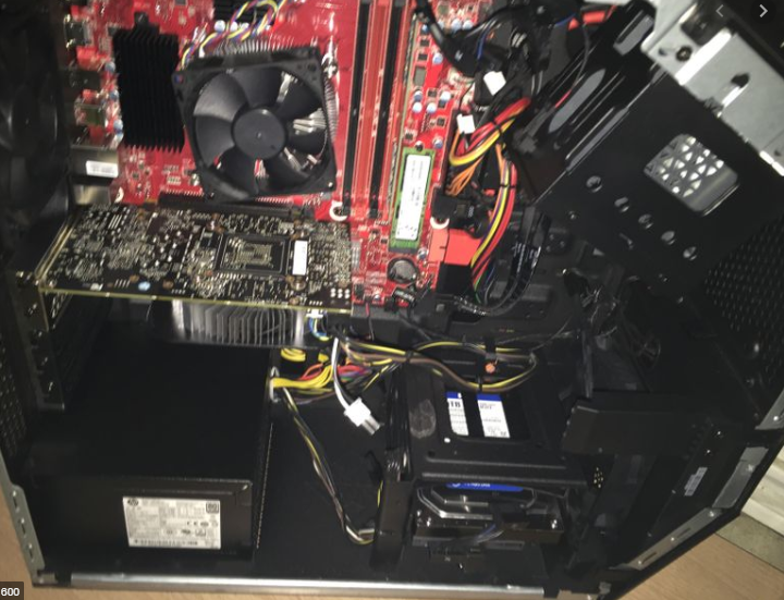 This is a picture I found on google that looks exactly like my PC  and I'm not home so I couldn't take one myself rather than finding one on Google
