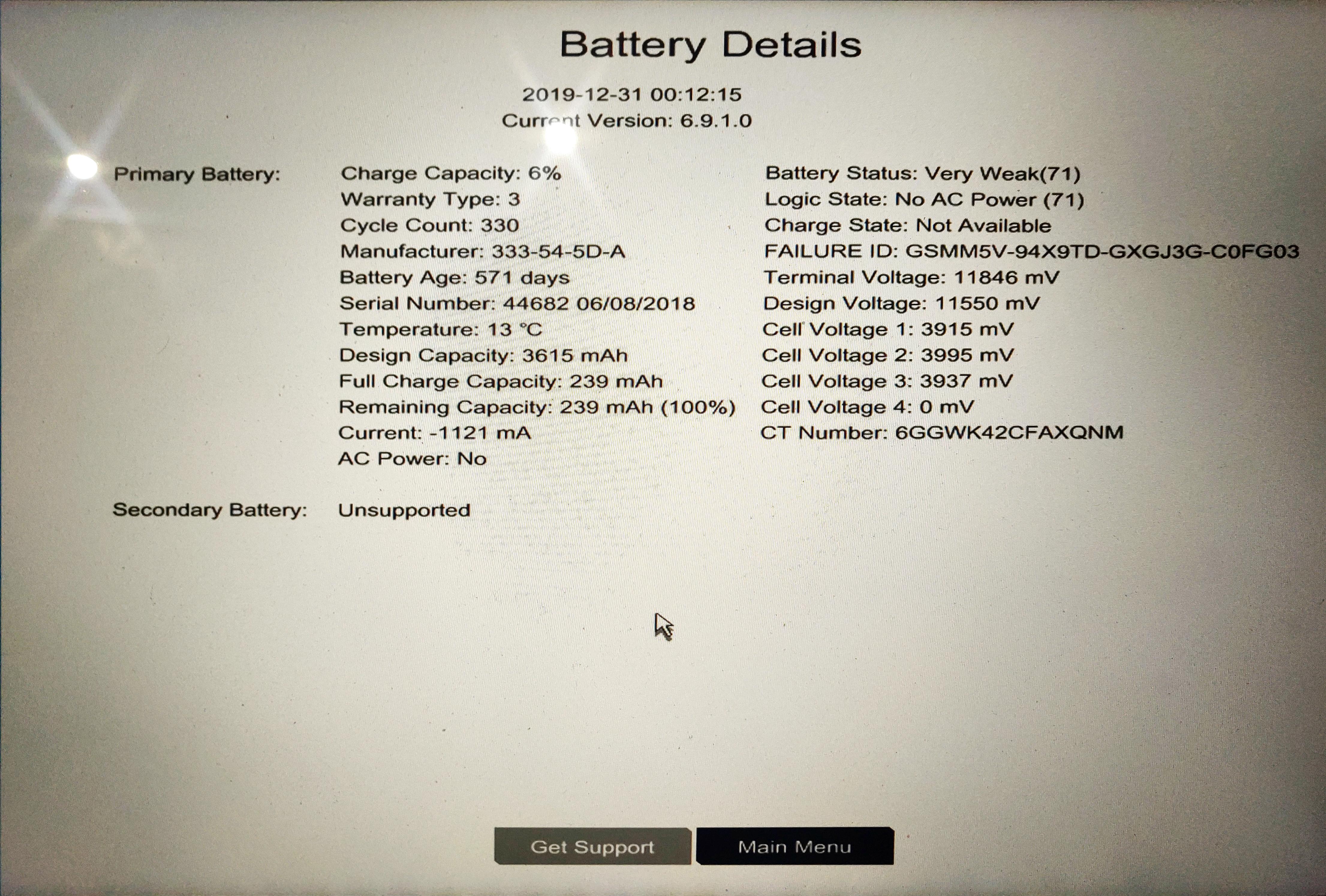 HP Battery Alert - HP Support Community - 7357167