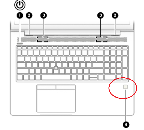 Does my notebook have fingerprint sensor? - HP Support Community - 7359029